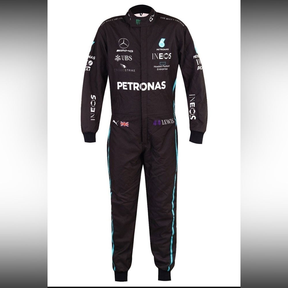Hamilton 2022 Racing Suit/Mercedes Benz AMG Formula 1 NEW never worn
